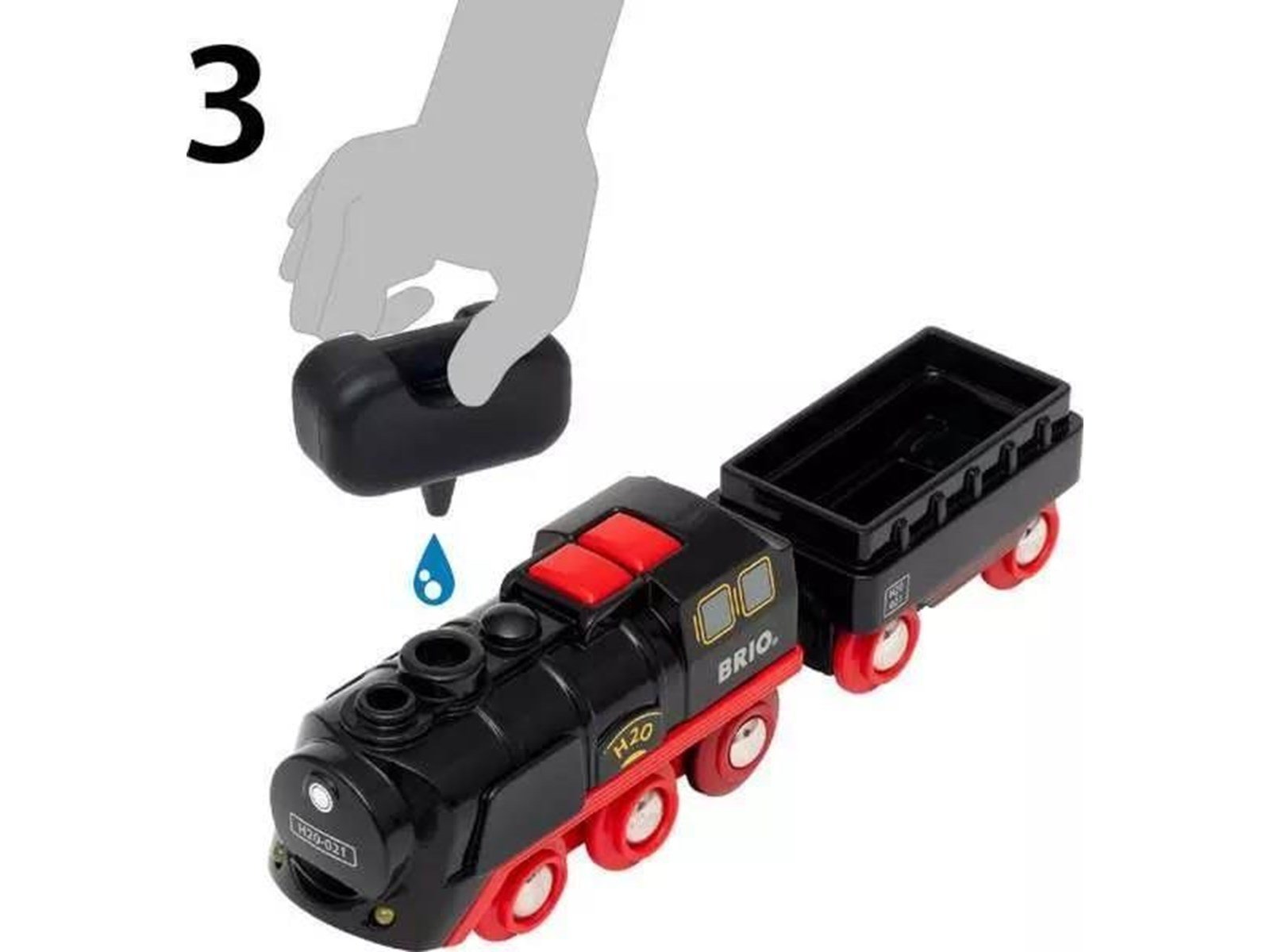 Brio 36014 Christmas Steaming Train Set Brio 36014 Christmas Steaming Train Set